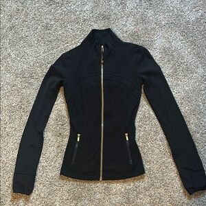 Lululemon Define Jacket with Gold Zipper